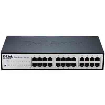 Коммутатор D-Link «DES-1100-24/A2A» 24 порта 100Мбит/сек